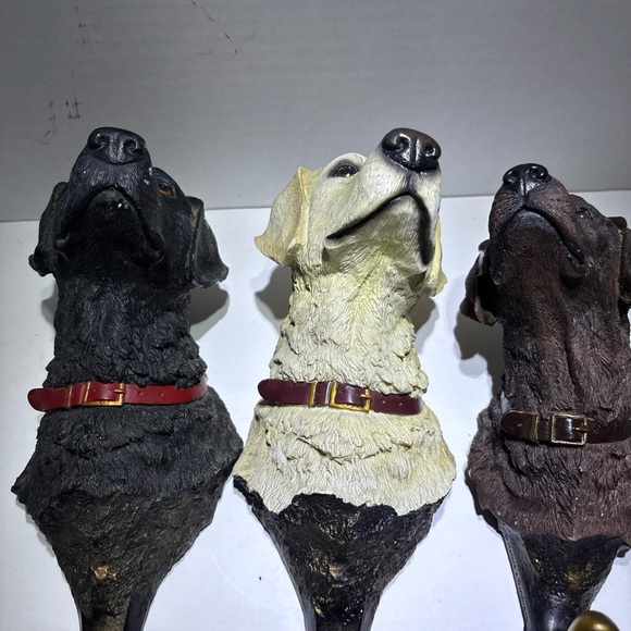 Charming Dog Wall Hooks - Black, Cream, Brown - Picture 3 of 4